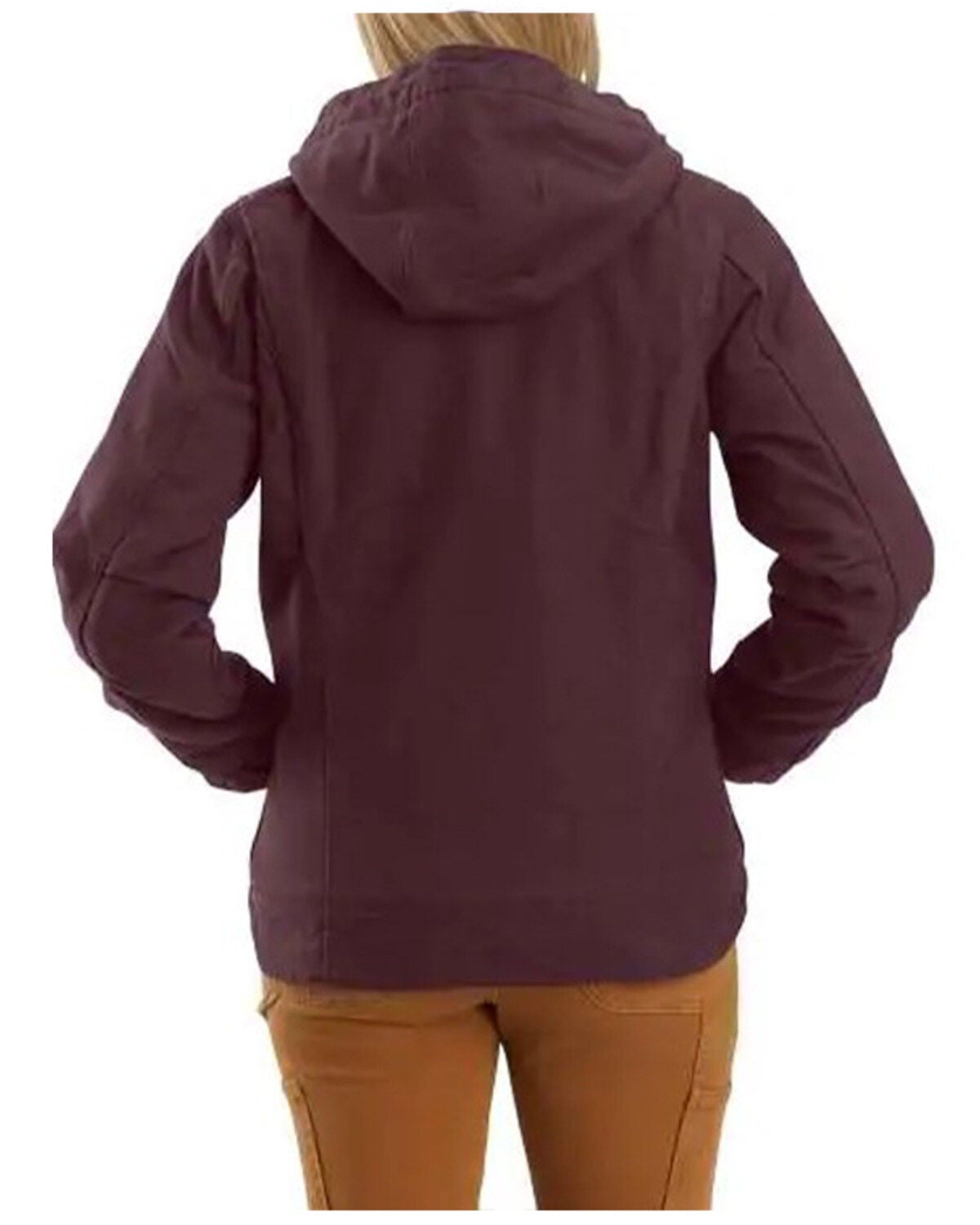 deep wine carhartt jacket