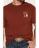 Image #4 - Seager Men's Smokey Short Sleeve Graphic T-Shirt, Red, hi-res