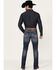 Image #3 - Cody James Men's Starlight Wash Jackson Slim Straight Stretch Denim Jeans, Dark Wash, hi-res