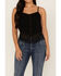 Image #3 - Idyllwind Women's Briarwick Fringe Tank Top, Black, hi-res