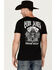 Image #1 - Cody James Men's Four Aces Short Sleeve Graphic T-Shirt, , hi-res