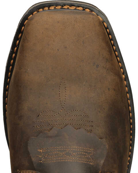 Image #6 - Cody James Men's 8" Lace-Up Kiltie Work Boots - Composite Toe, Brown, hi-res