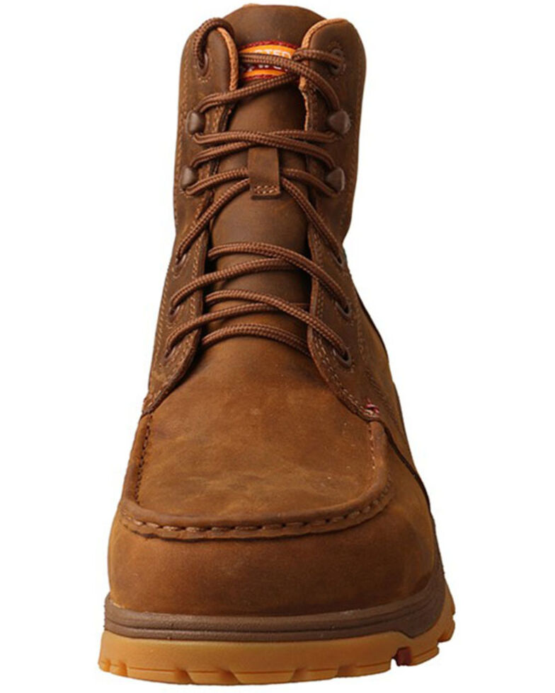 Twisted X Men's Oblique Lace-Up Work Boots - Nano Composite Toe | Boot Barn
