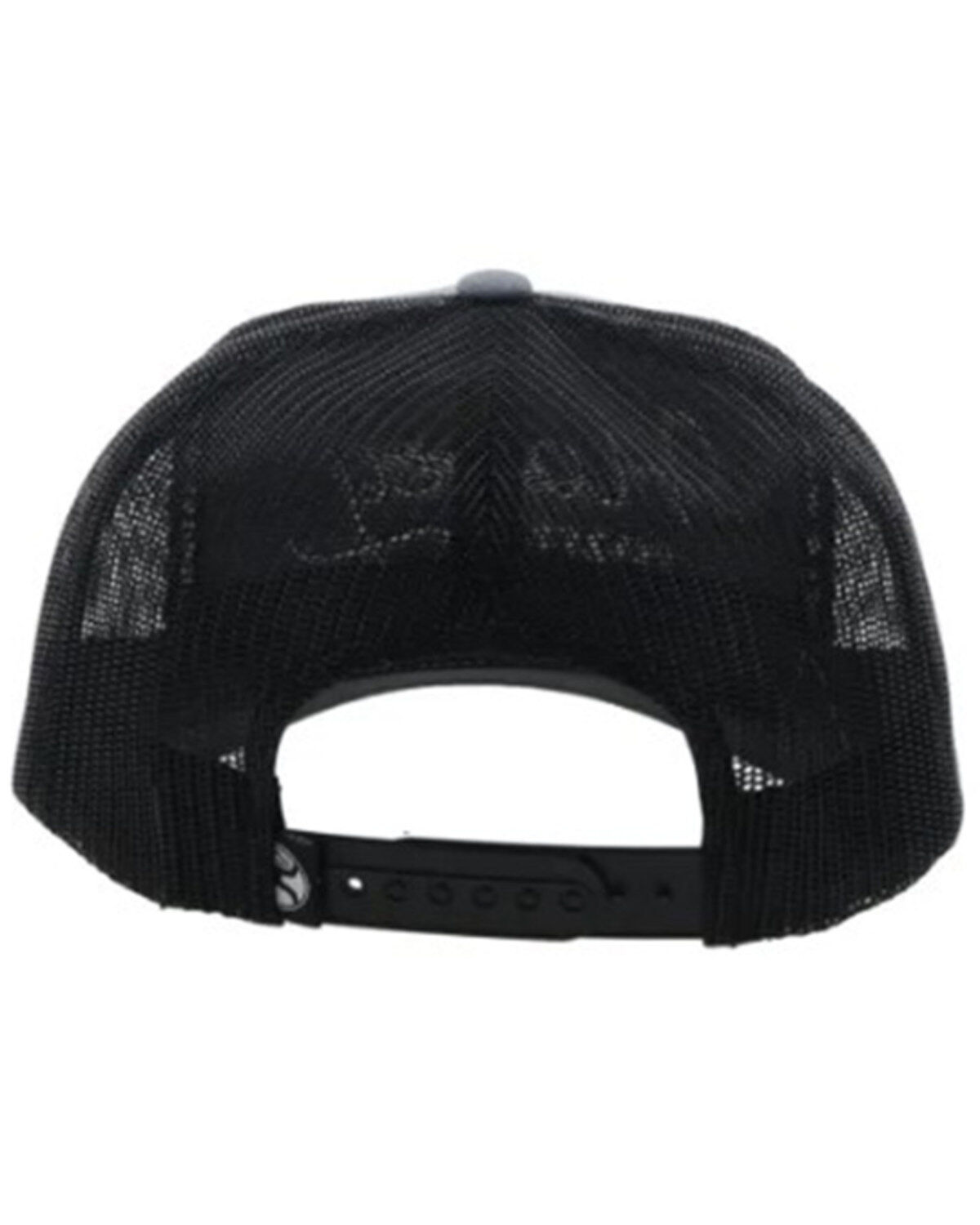 Image #2 - Hooey Men's OG Logo Rope Trucker Cap, Grey, hi-res