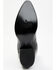 Image #7 - Dan Post Men's Exotic Ostrich Western Boots - Snip Toe, Black, hi-res