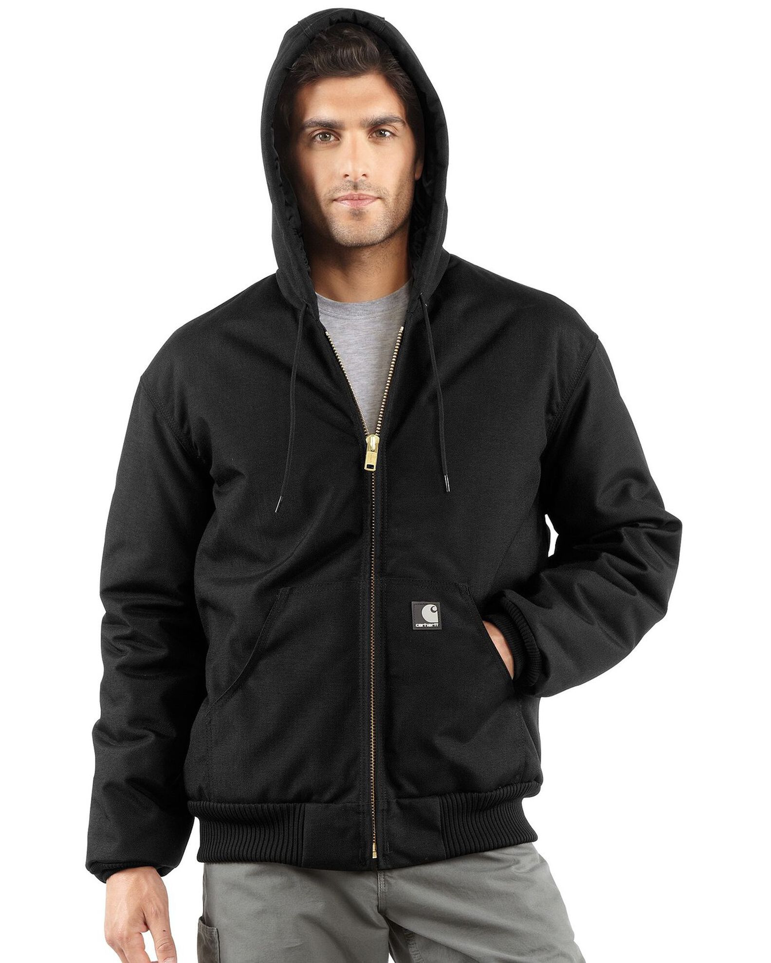 Product Name: Carhartt Extremes® Men's Quilt-Lined Sandstone Active Work  Jacket - Big & Tall