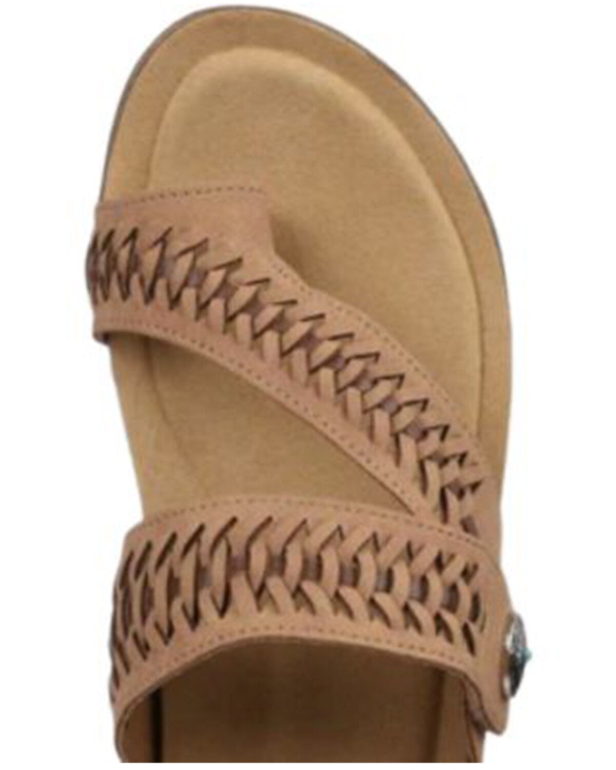 Image #6 - Mykos Women's Scarlett Toe Ring Sandals, Brown, hi-res