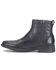 Image #3 - Born Men's Reed Ankle Boots - Round Toe, Black, hi-res