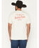 Image #1 - Buck Chutes Men's Buck Up Short Sleeve Graphic T-Shirt, Natural, hi-res