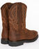 Cody James® Men's Waterproof Composite Toe Pull On Work Boots, Brown, hi-res
