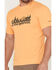 Image #3 - Columbia Men's All 4 Outdoors Logo Graphic T-Shirt, Orange, hi-res