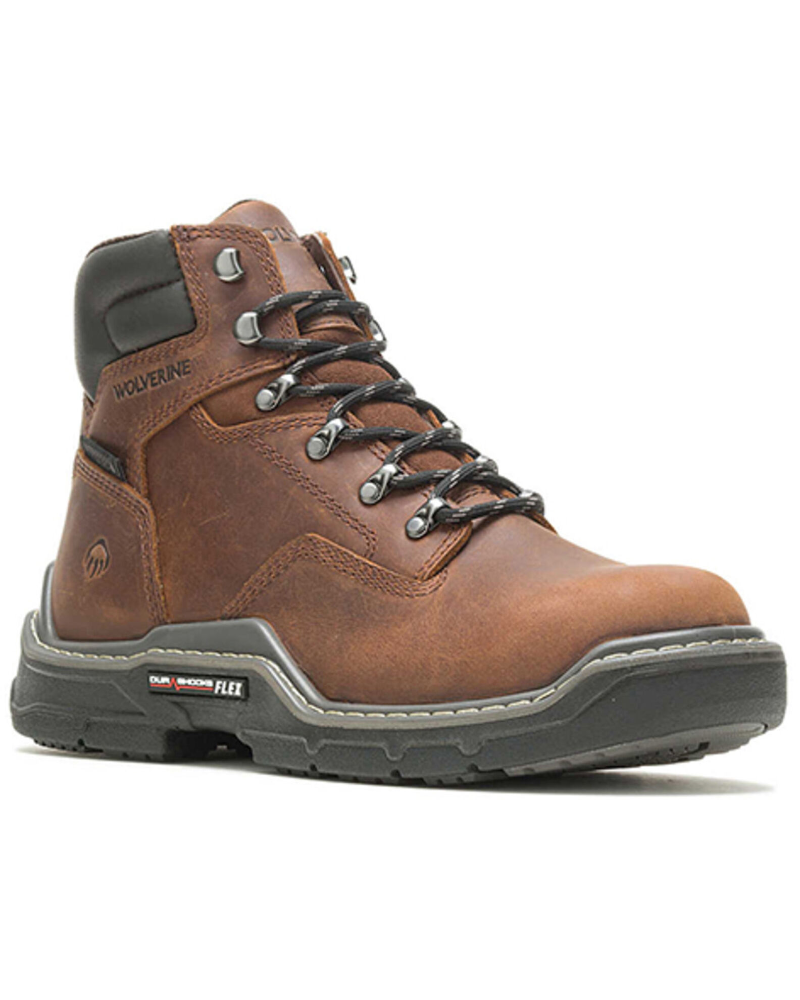 Wolverine steel toe lace up boots cheap