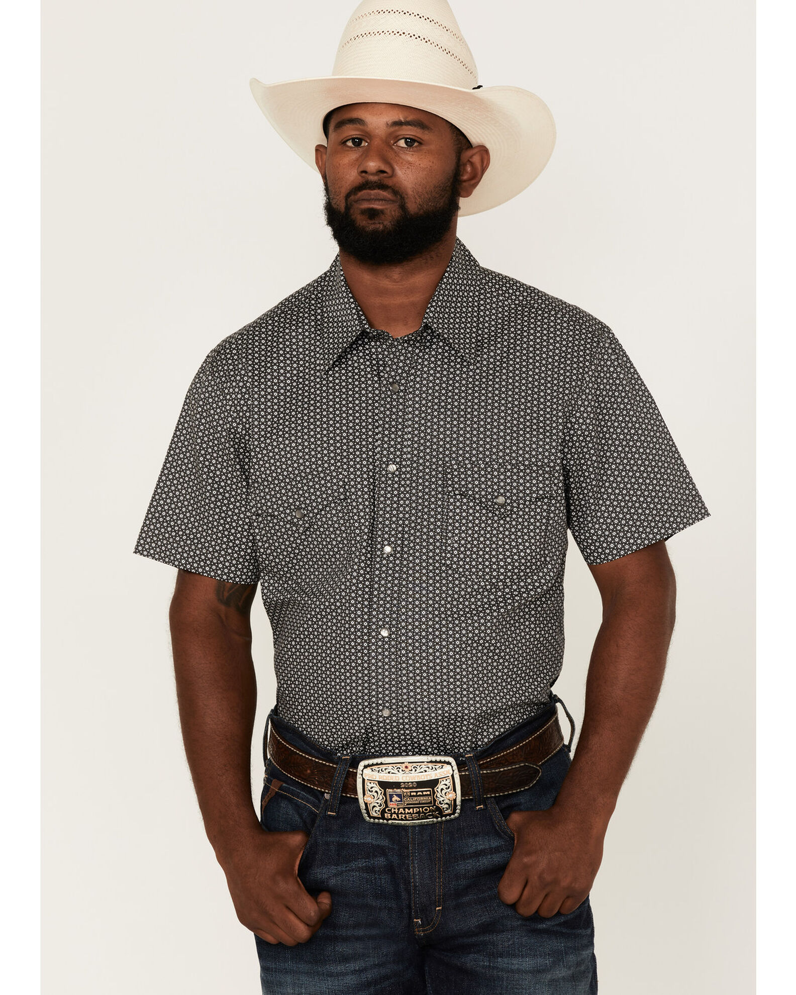 Rock and roll cowboy short sleeve shirts online