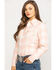 Image #3 - Wrangler Women's Boot Barn Exclusive Plaid Flannel Shirt, , hi-res