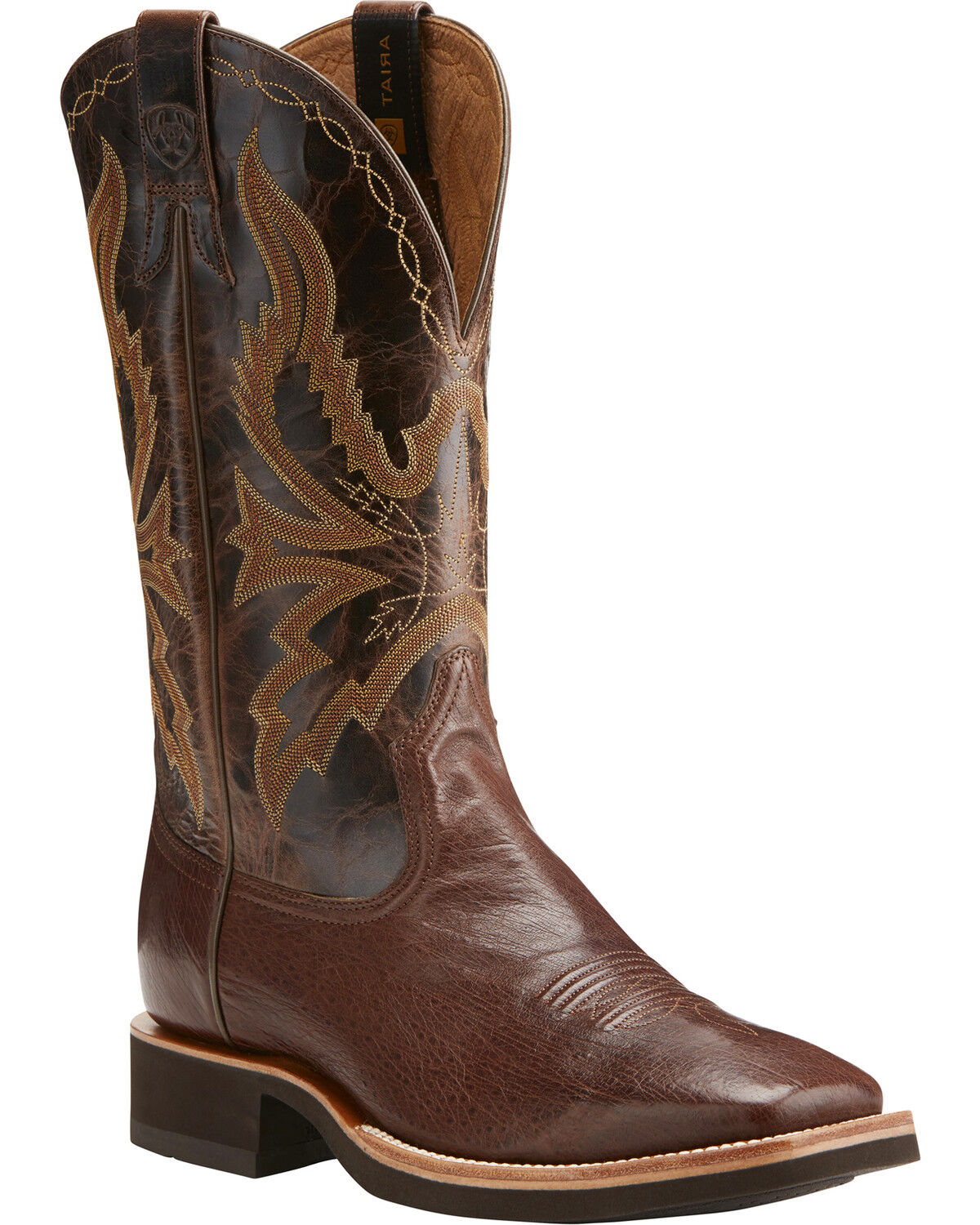Image #1 - Ariat Men's Quantum Brander Crepe Cowboy Boots - Square Toe, , hi-res