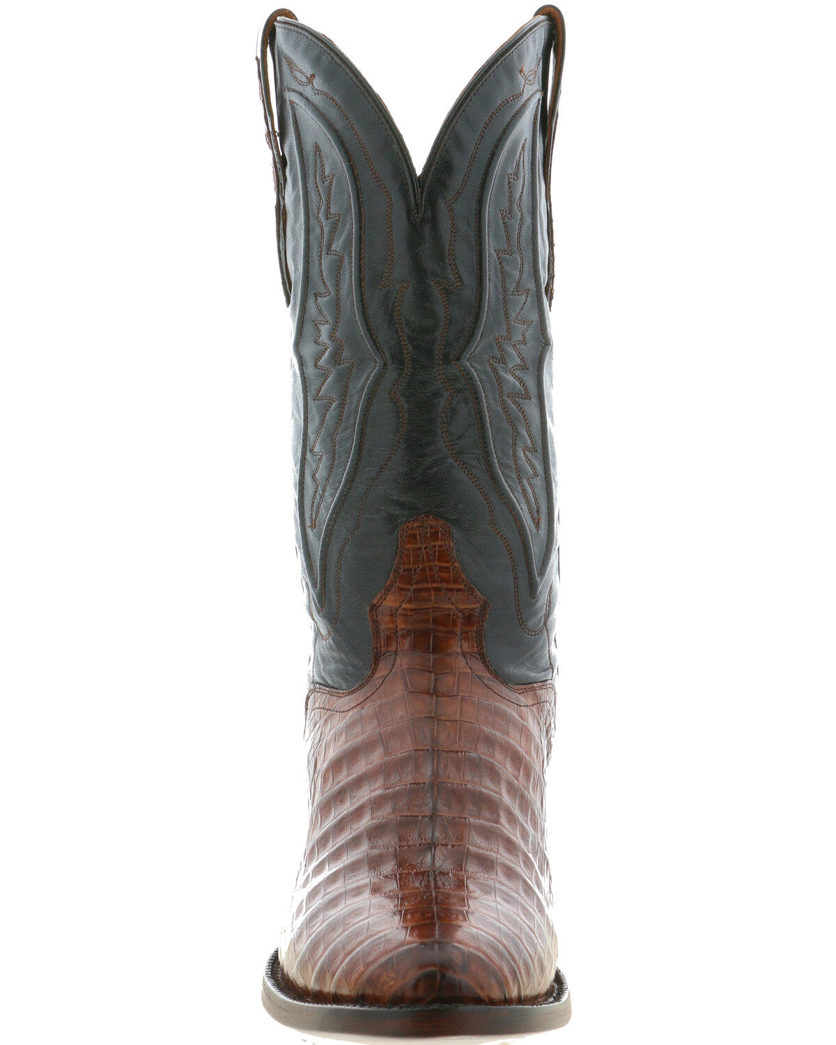 Image #5 - El Dorado Men's Caiman Belly Western Boots - Round Toe, , hi-res