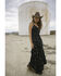 Image #1 - Idyllwind Women's Colt Floral Print Sleeveless Button-Down Maxi Dress, Black, hi-res