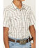 Image #3 - Gibson Trading Co Boys' Southern Trail Plaid Print Short Sleeve Snap Western Shirt, Cream, hi-res