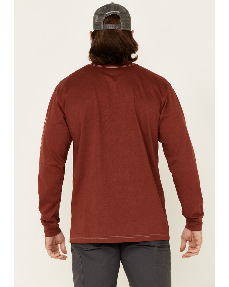 red brown heather carhartt