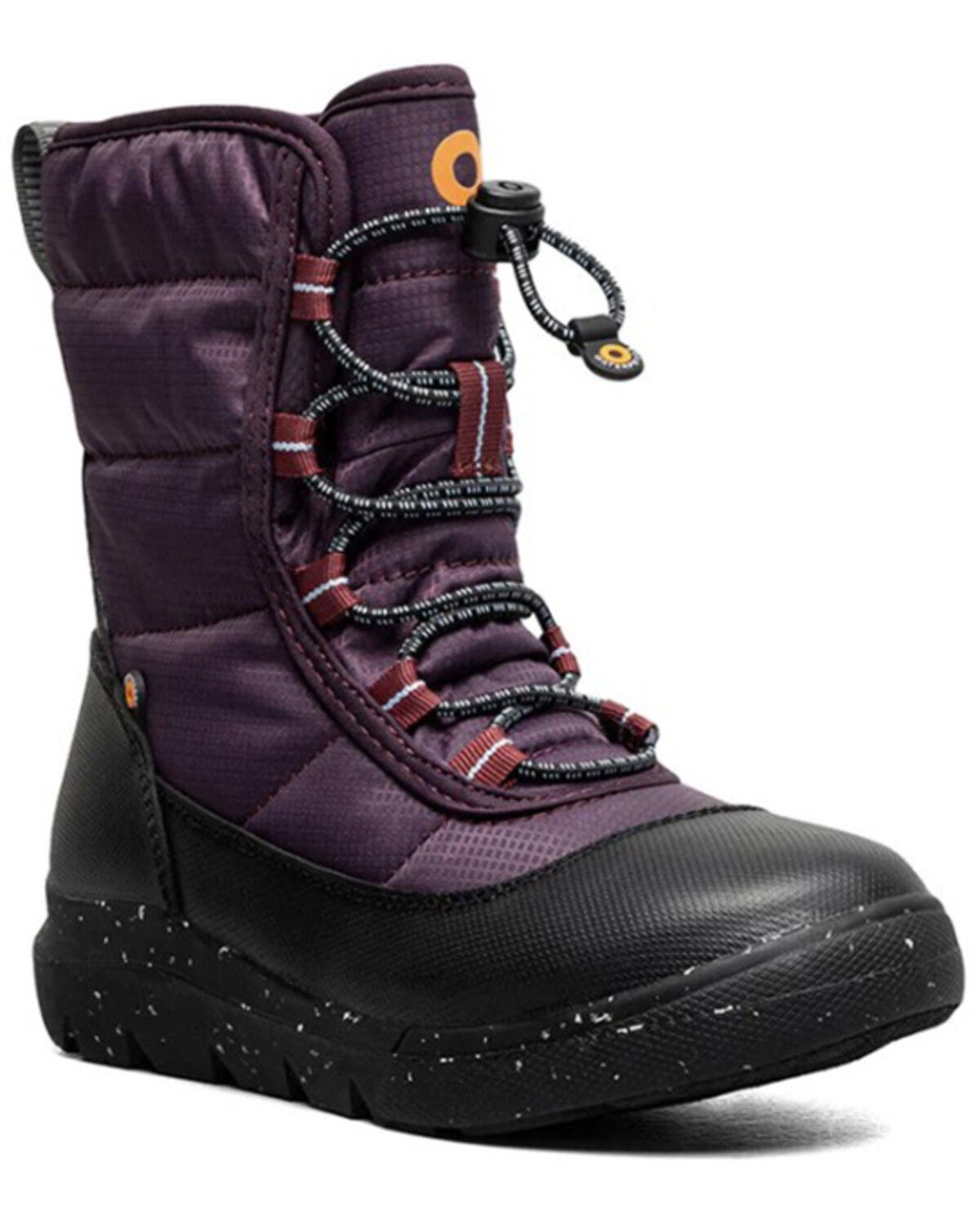 Bogs Girls' Skyline Snowcata Winter Boots - Round Toe, Purple, hi-res