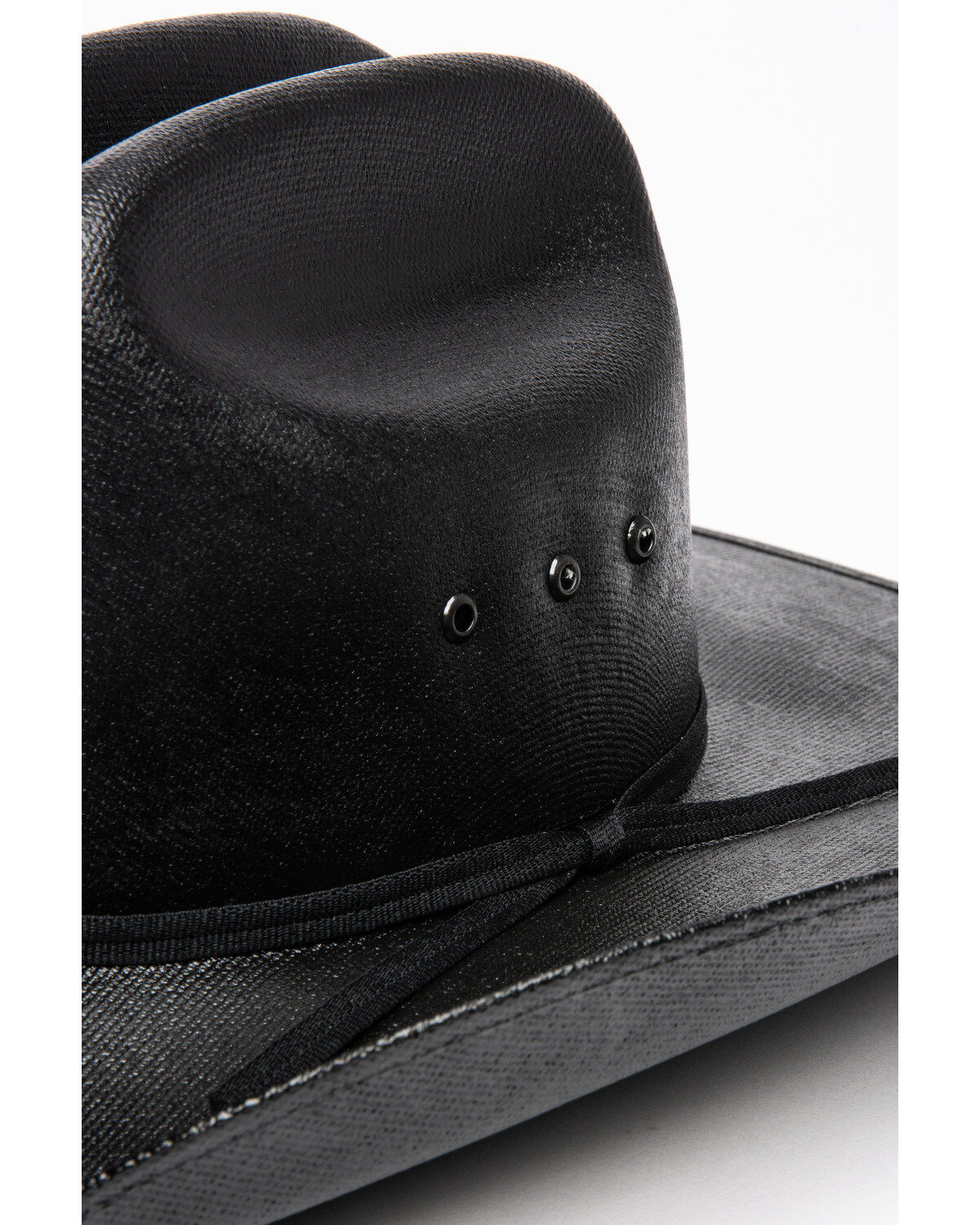 Image #6 - Cody James Kids' Straw Cowboy Hat, Black, hi-res