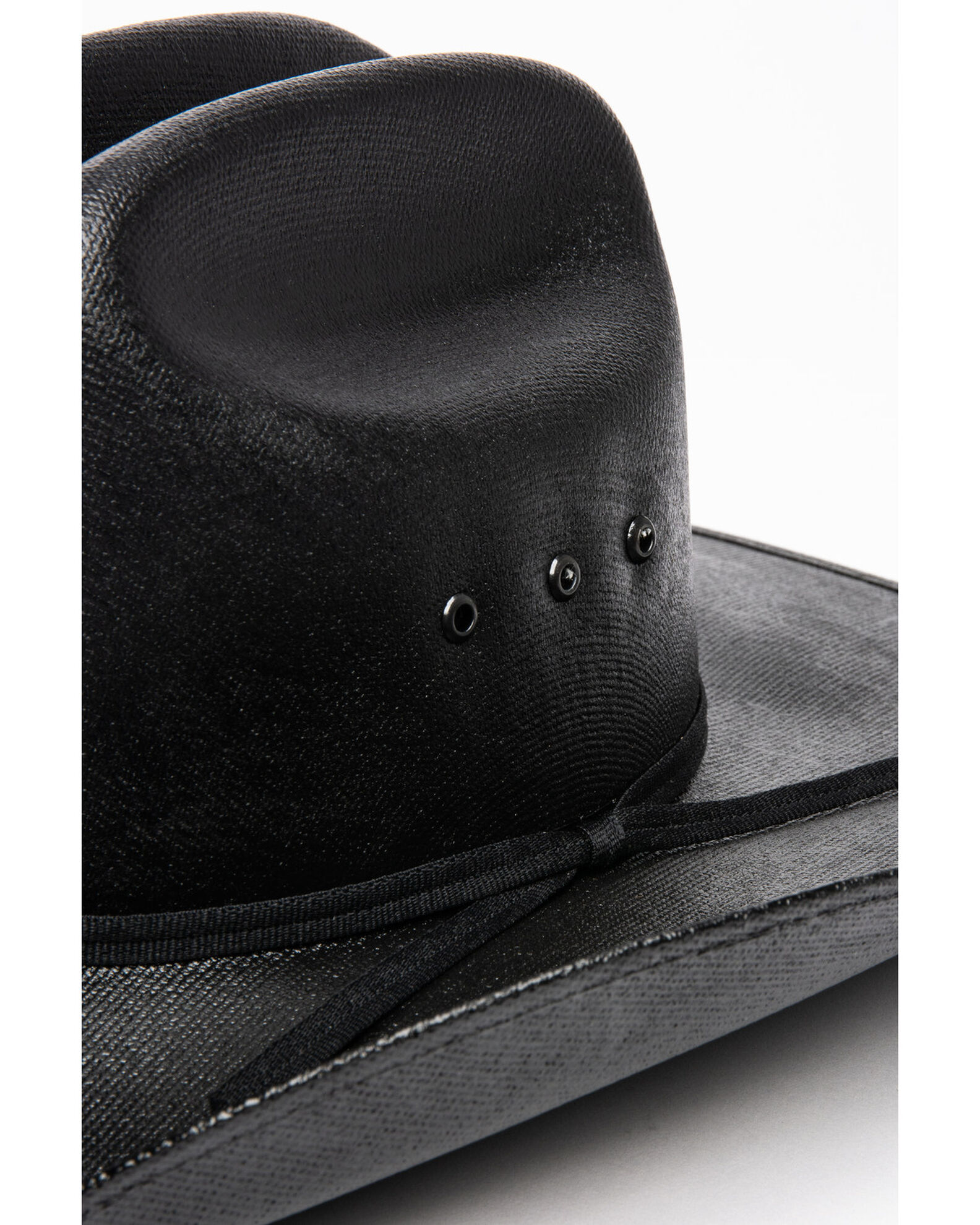 Image #6 - Cody James Kids' Straw Cowboy Hat, Black, hi-res