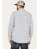 Image #4 - Moonshine Spirit Men's Island Time Floral Striped Long Sleeve Snap Western Shirt, Cream, hi-res
