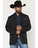 Image #1 - Rock & Roll Denim Men's Paisley Print Sportcoat, Black, hi-res