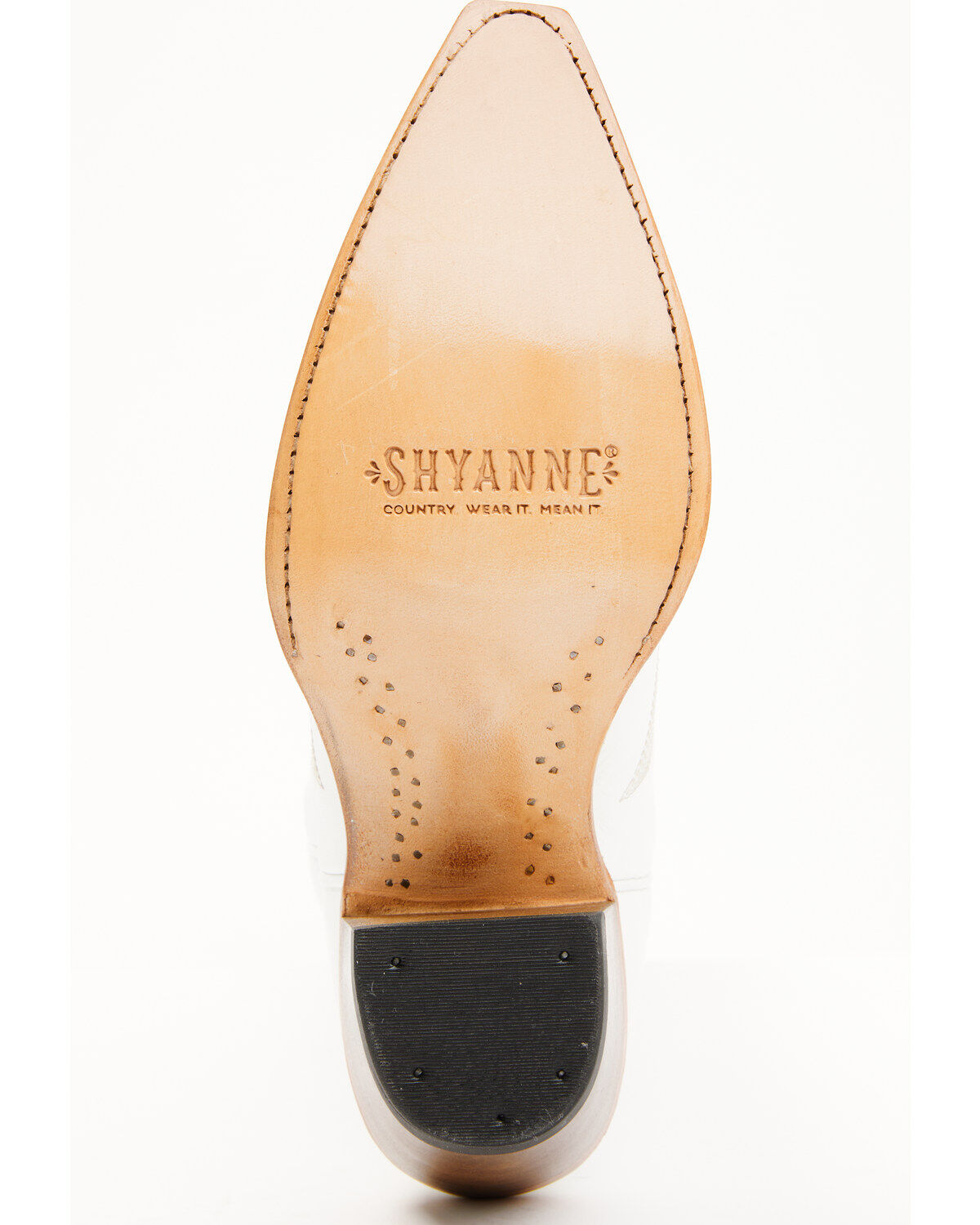 Image #7 - Shyanne Women's High Desert Western Boots - Snip Toe, White, hi-res