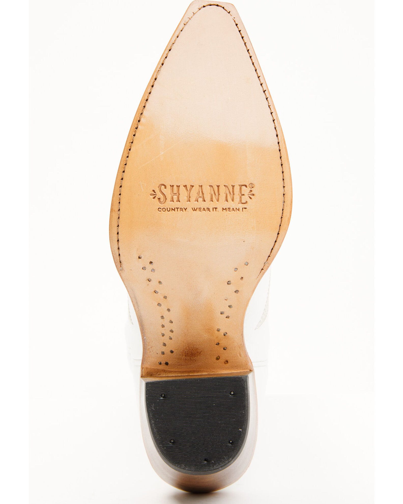 Image #7 - Shyanne Women's High Desert Western Boots - Snip Toe, White, hi-res