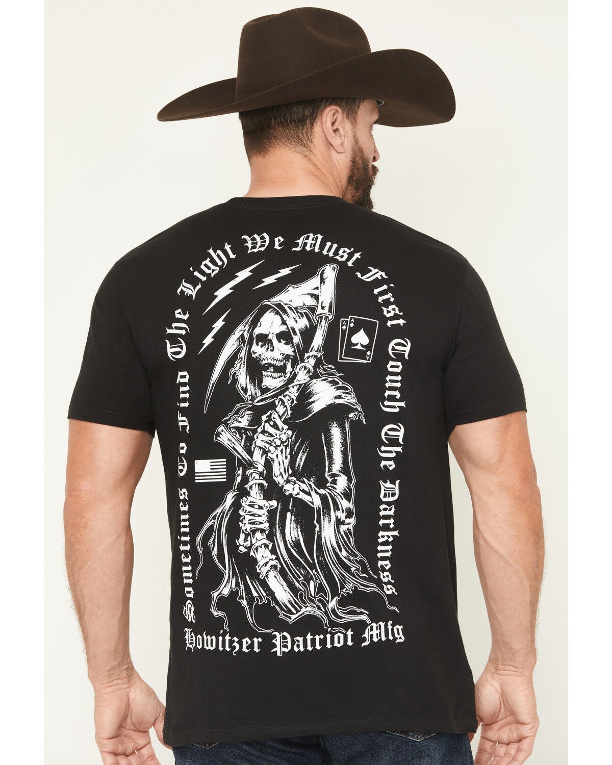 Howitzer Men's Find The Light Short Sleeve Graphic T-Shirt, Black, hi-res