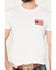 Image #3 - Ariat Men's Boot Barn Exclusive Flag Flow 2.0 Short Sleeve Graphic T-Shirt, , hi-res