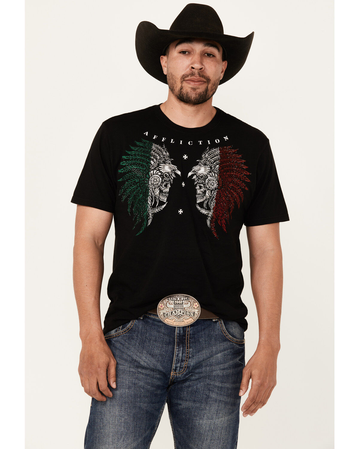 Image #2 - Affliction Men's Sun Tribe Short Sleeve Graphic T-Shirt, , hi-res