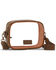 Image #2 - Wrangler Women's Clear Stadium Crossbody Bag, Brown, hi-res