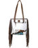 Image #5 - STS Ranchwear By Carroll Women's Clear Stadium Fringe Tote Bag, Brown, hi-res