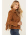 Image #2 - Western & Co Women's Urban Cowgirl Retro Biker Jacket, , hi-res