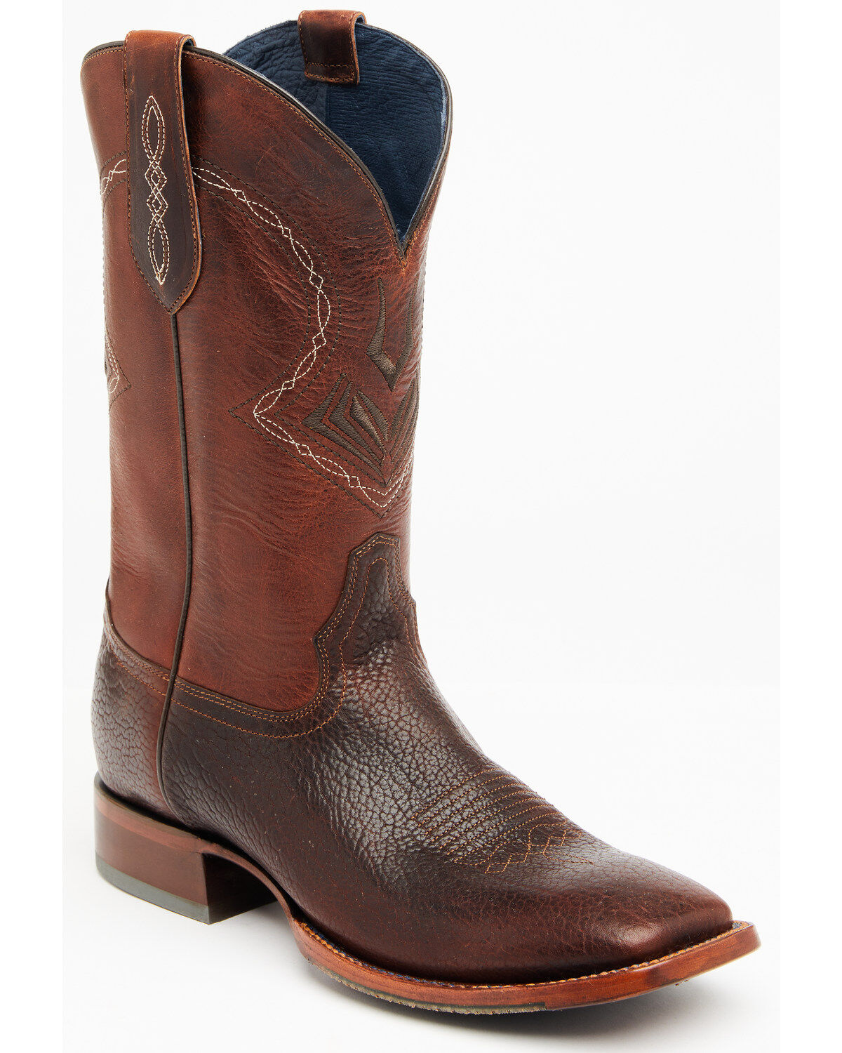 Image #1 - Cody James Men's Cognac Honey Western Performance Boots - Broad Square Toe, Cognac, hi-res