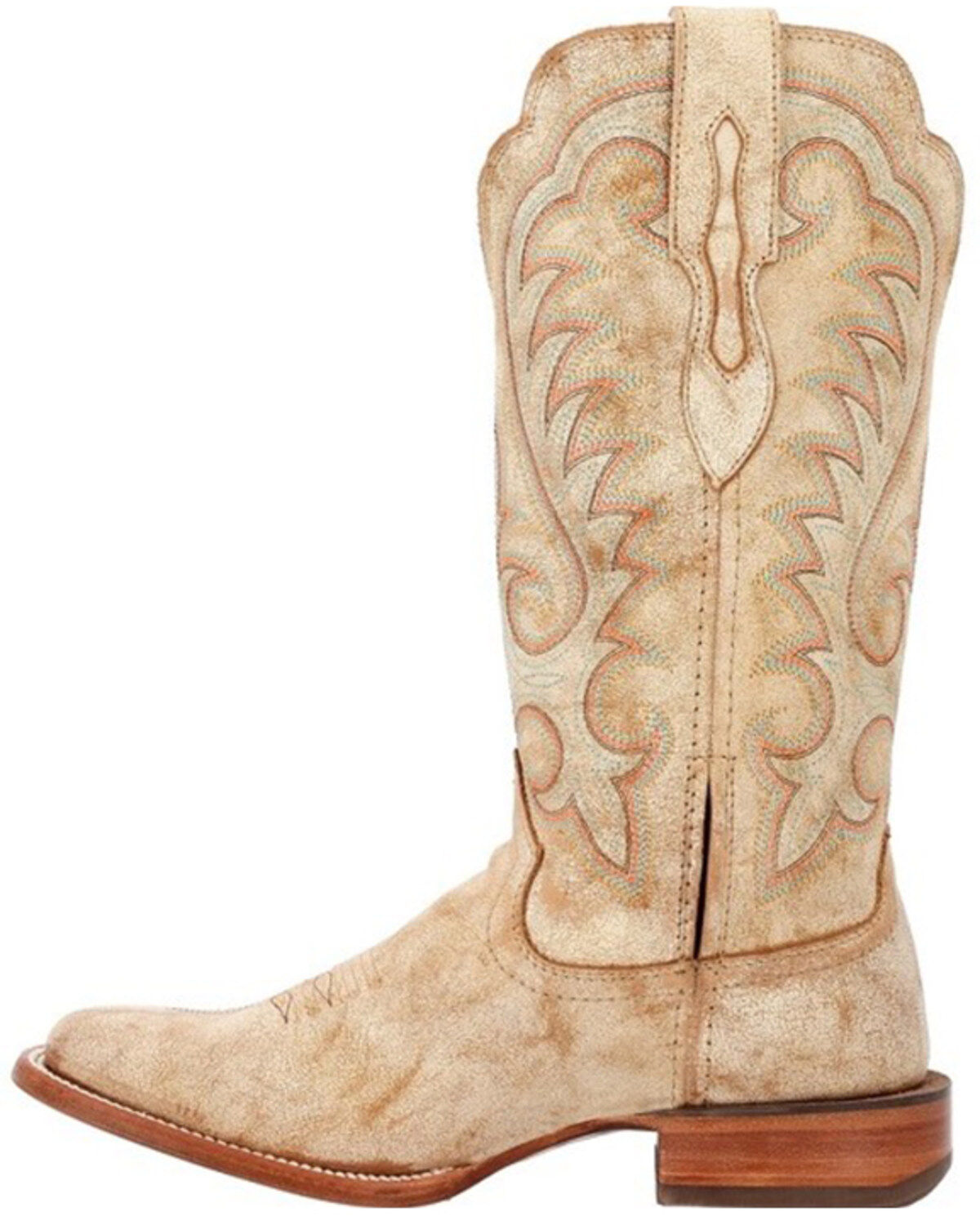 Image #3 - Durango Women's Arena Pro Western Boots - Broad Square Toe, Lt Brown, hi-res