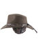 Bullhide Men's Wyoming Wool Felt Hat, Olive, hi-res