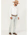 Image #1 - Blue Ranchwear Men's Savage Wash Bronson Slim Straight Stretch Denim Jeans, Light Wash, hi-res
