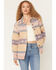 Image #1 - Idyllwind Women's Stillwater Southwestern Print Button-Down Shacket, Cream, hi-res