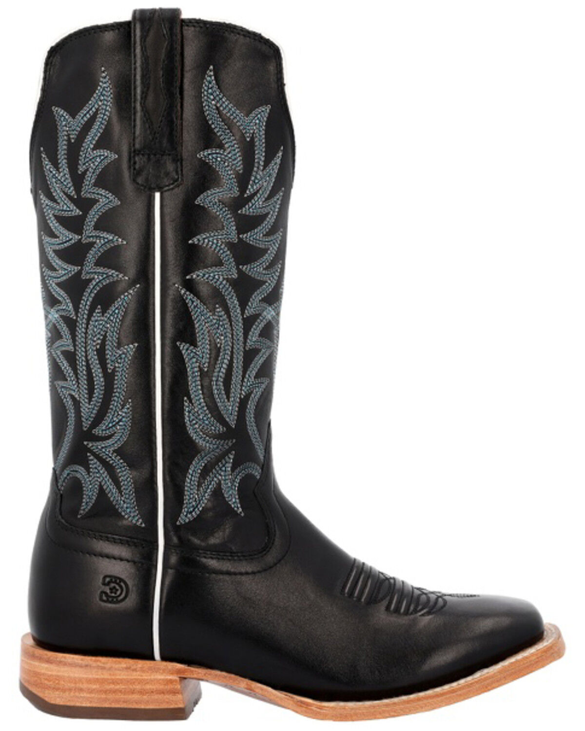 Image #2 - Durango Women's Arena Elite Western Boots - Broad Square Toe, Black, hi-res