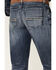 Image #4 - Cinch Men's White Label Medium Stonewash Performance Stretch Relaxed Straight Jeans, Indigo, hi-res