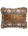 Image #1 - Carstens Home Mesa Daybreak Three Conchos Throw Pillow, Brown, hi-res