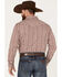 Cody James Men's Traverse Southwestern Print Snap Western Shirt , Red, hi-res