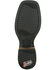 Image #5 - Justin Men's Rustle Performance Western Boots - Broad Square Toe, Black, hi-res