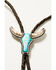 Image #2 - Idyllwind Women's Rochelle Leather Bolo Tie, Brown, hi-res