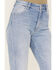 Image #2 - Rolla's Women's Light Medium Wash High Rise Bleeker Original Straight Jeans, Medium Wash, hi-res