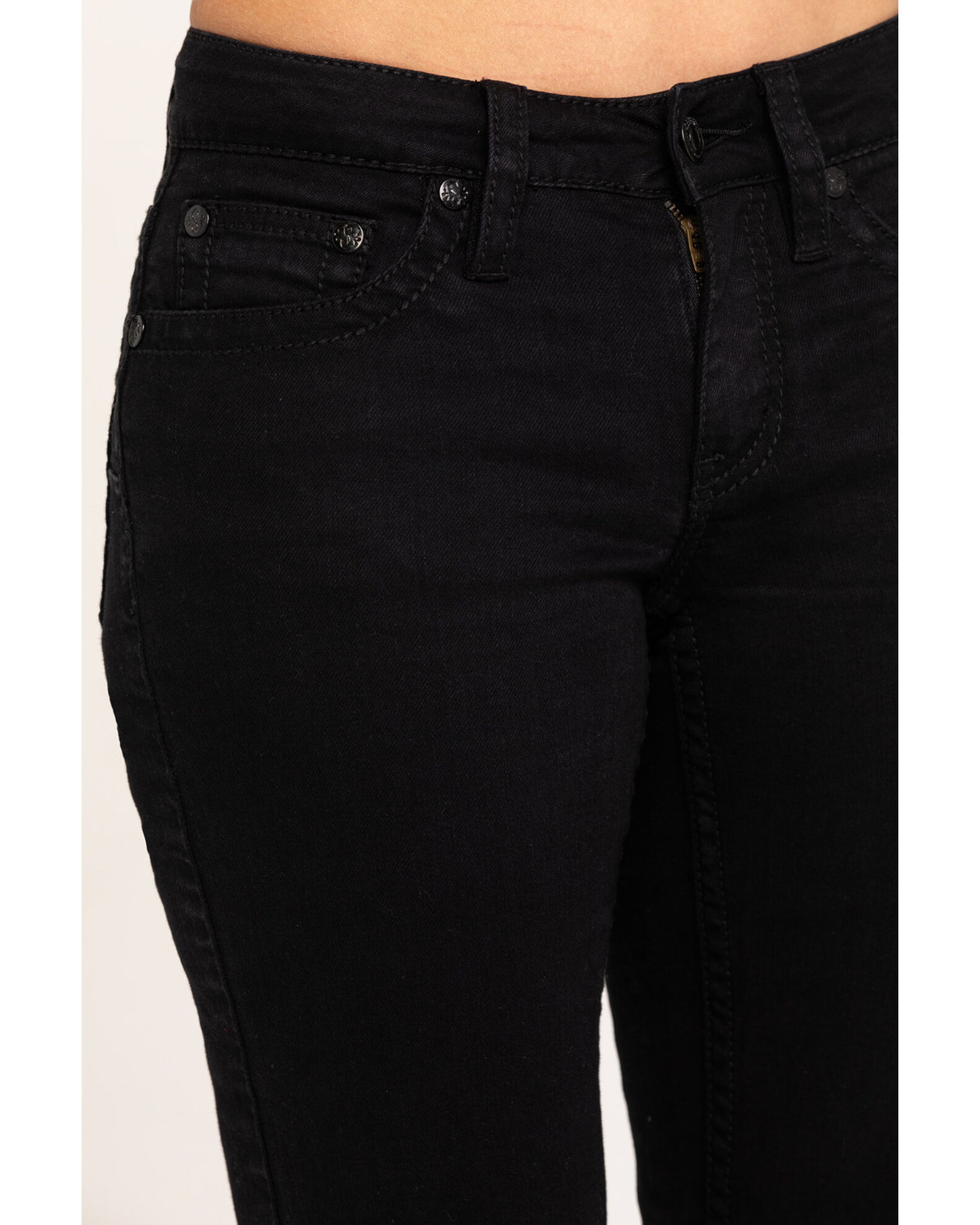 Image #5 - Shyanne Women's Riding Bootcut Jeans, Black, hi-res