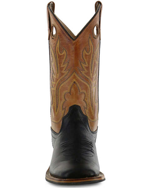 Image #4 - Cody James Boys' Canyon Western Boots - Square Toe, Black, hi-res